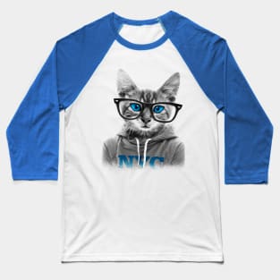 Mr' Cat Baseball T-Shirt